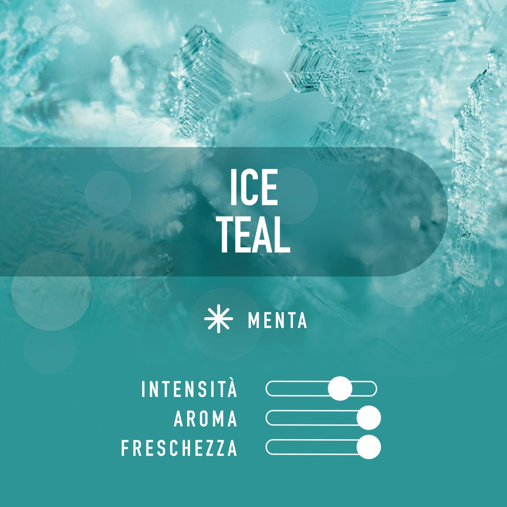 PULZE ID FLAVOUR CAP Ice Teal - Tabacco scaldato