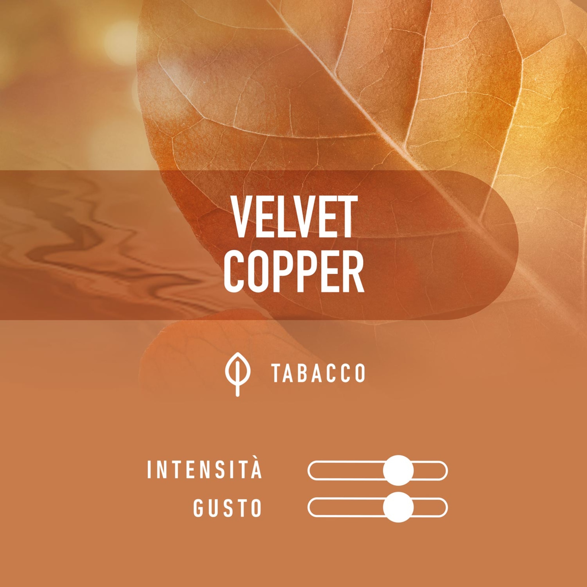 PULZE ID FLAVOUR VelvetCopper - Tabacco scaldato